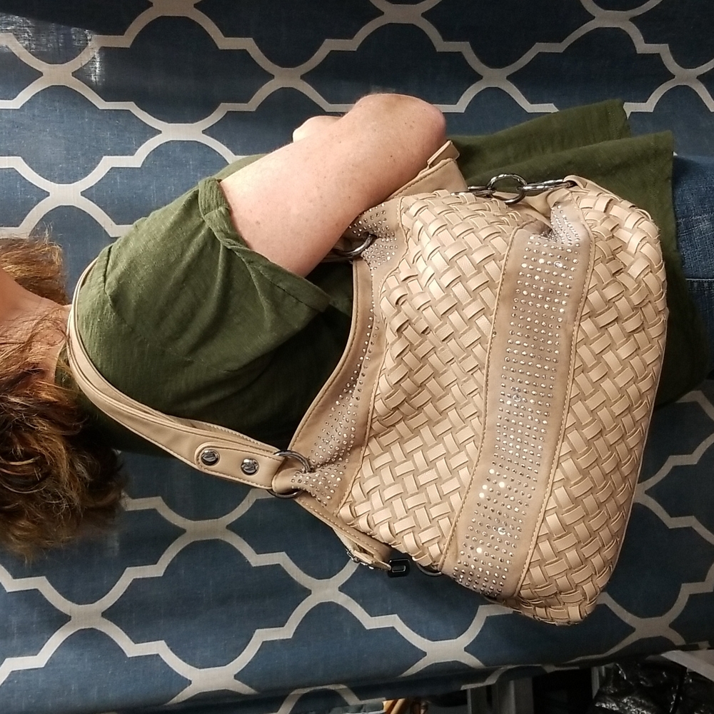 Casual trendy bling bag